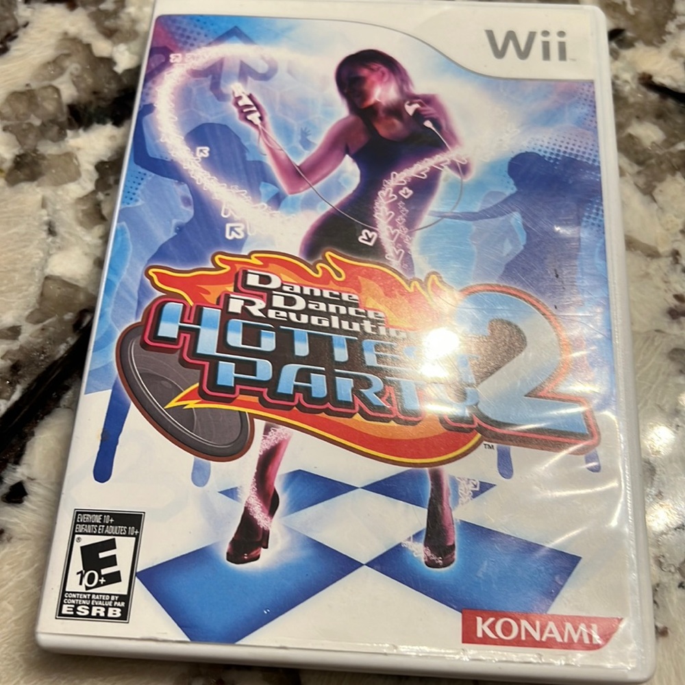 Wii dance dance revolution, hottest party, two CD